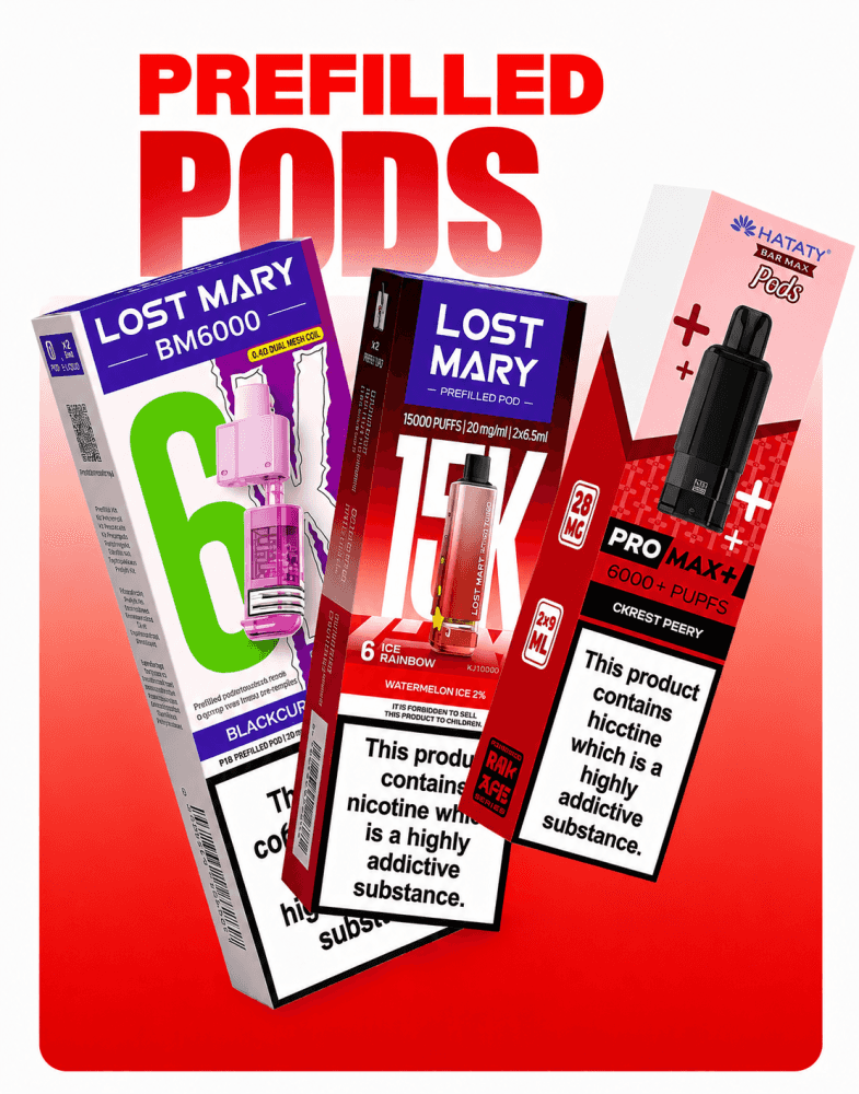 Shop PREFILLED PODS